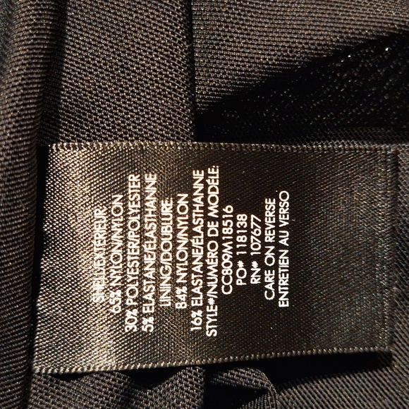 Alice+Olivia Coco Plung Neck Black Metalic Knit Midi Dress - Picture 11 of 16